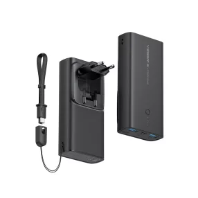   Veger ACE100 (világelső) power bank & fali töltő egyben - 10000mAh - LED töltésjelző, PD 20W töltési teljesítmény