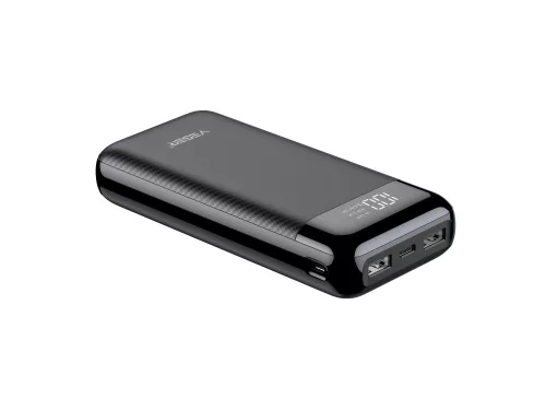 Veger L10 power bank - 10000mAh - LED töltésjelző, ultra vékony kialakítás, 3x 2A töltési teljesítmény