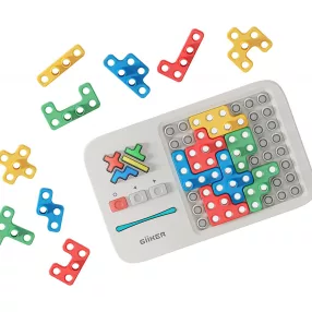   GiiKER Super Blocks - mintaillesztő kirakós játék. 1000+ kihívás és agytorna: STEM játék (tud, tech., mérnöki és matematikai játékok)