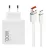 Xiaomi 120W Hypercharge Combo - 120 Wattos Type-A töltő + 1 méteres, 120 Wattos kábel - fehér