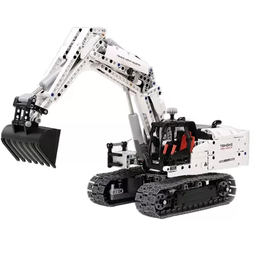 Xiaomi ONEBOT játék markoló - 900+ építőkockákból összerakható lánctalpas markoló mechanikus működtetéssel