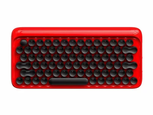 Xiaomi Youpin LOFREE Mechanikus billentyűzet - mechanikus gombok, RGB LED világítás, vezetékes és vezeték nélküli használat - piros