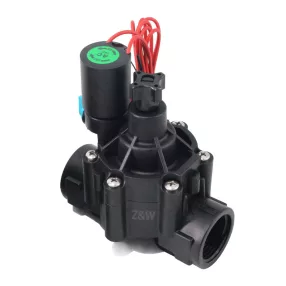   Z&W® 101DH - 24VAC vezérlésű , 1" belső menetes öntözőszelep - Kézi vezérlés, robosztus kialakítás, lassú zárás