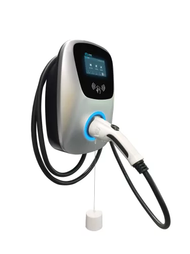 Zopoise ZB04 E022KBC - 22kW AC Wallbox - elektromos autó fali töltő | 22kW - 3x32A | Type 2 kábel | App. & RFID kártyás vezérlés